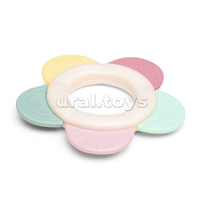 Погремушка-прорезыватель "Цветочек" (в пакете)