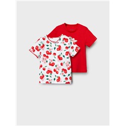 Джемпер детский трикотажный для девочек (футболка), 2 шт в комплекте