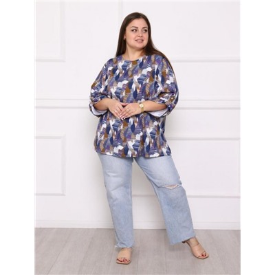 Блуза "Торрея" (Синий)