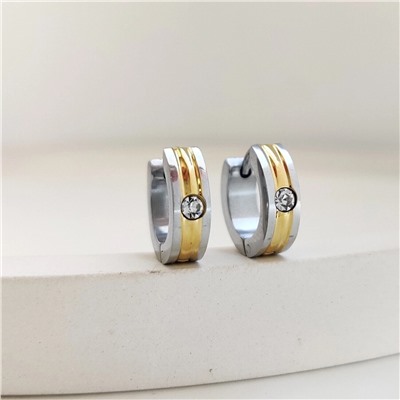 Серьги из стали