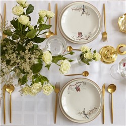 Скатерть «Этель» Geometry, 150×110 ±3 см, белая, пл. 192 г/м², хлопок с ВГМО