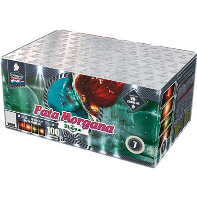 Фейерверк VH-COMBI-08 Мираж / Fata Morgana (0,8", 1", 1,25" х 100)