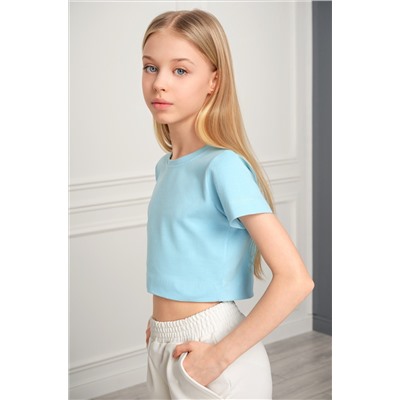 Укороченная футболка для девочки Happyfox