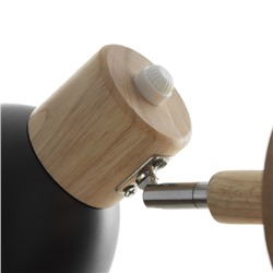 Спот «Аксель» Е27 40 Вт черный 15×21 см