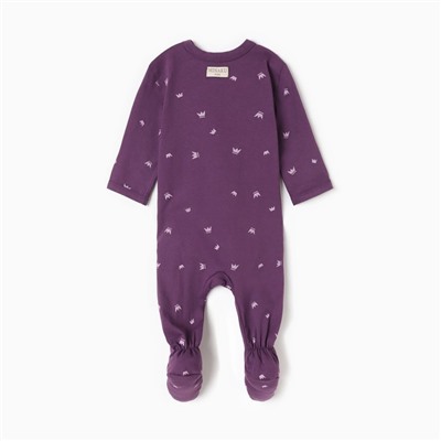 Комбинезон детский MINAKU, рост 80-86 см, фиолетовый