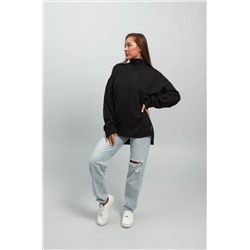 Женский свитер оверсайз с высоким горлом Happyfox