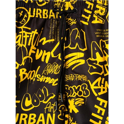 Шорты текстильные плавательные для мальчиков, длинные