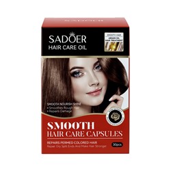 Масло для волос в капсулах, восстанавливающее, с экстрактом розы, 1 мл × 30 шт.