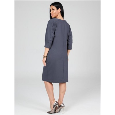 Платье "Вокал" (Темно-серый)