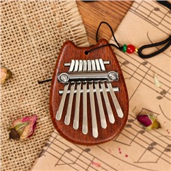 Калимба «Кошечка», 8 язычков, 5.5×7.5×1.8 см, дерево, Music Life