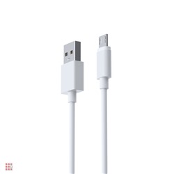 Кабель для зарядки Стандарт Micro USB, 1м, 1.5А, покрытие TPE, пакет