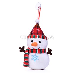 Мягкая игрушка "Снеговик" 20*12 см.