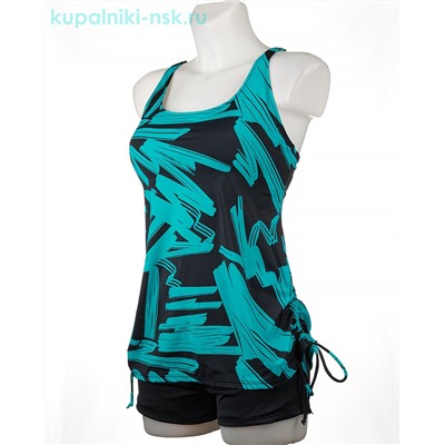 24070 Q Купальник раздельный танкини (44-52)