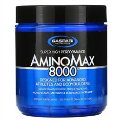 Gaspari Nutrition, AminoMax 8000, 325 Tablets