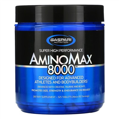Gaspari Nutrition, AminoMax 8000, 325 Tablets