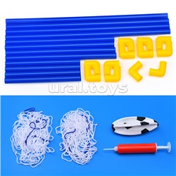 Ворота футбольные "Набор юного футболиста" размер ворот 60*41*29см, трубка d 2см., в пакете