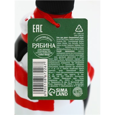 Гель для душа новогодний, 300 мл, фруктовое мороженое, Ural Lab