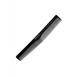 Dewal Расчёска рабочая комбинированная / Эконом CO-6051, пластик, 17,5 см, черный KRISTALLER, 1107821
