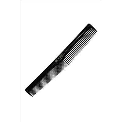 Dewal Расчёска рабочая комбинированная / Эконом CO-6051, пластик, 17,5 см, черный KRISTALLER, 1107821