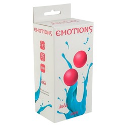 ярко-розовые вагинальные шарики без сцепки Emotions Lexy Large
