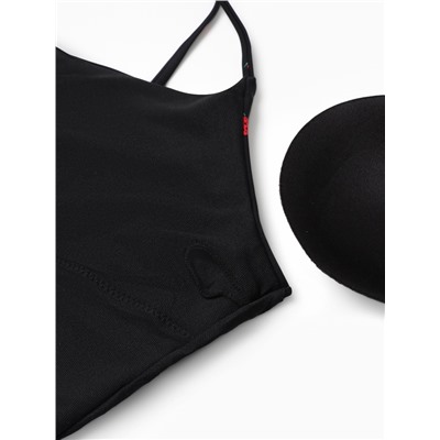 Купальник женский слитный с открытой спиной MIST «Клубника», размер XS