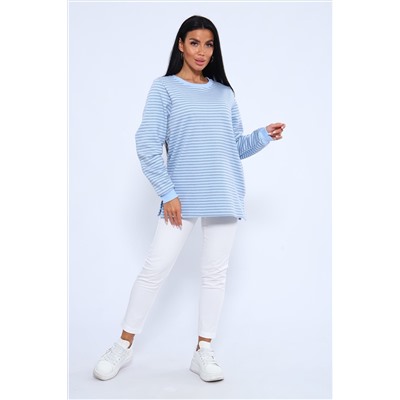 Свитшот 375709 в полоску повседневный трикотажный НАТАЛИ, 1065366