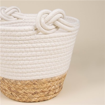 Корзины для хранения SL Home, плетёные, ручной работы, 3 шт., 24×21×17 см, 30×25×22 см, 35×30×27 см