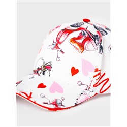 Кепка текстильная для девочек