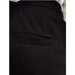 Брюки джоггеры на резинке из премиального футера двухнитки