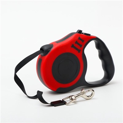 Рулетка «Зарница», 3 м, до 11.5 кг, чёрная, красная