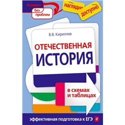 Эксмо В.В. Кириллов "Отечественная история в схемах и таблицах"