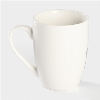 Кружка Доляна «Царь зверей», 350 мл, фарфор