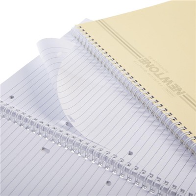 Тетрадь А4  80л линия на спирали "NEWtone PASTEL Лунный камень" перфорация на отрыв (090628) 05058 Хатбер