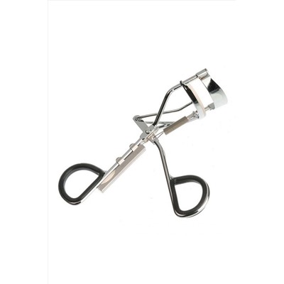 Zinger Зажим для ресниц металлический с резиновыми ручками / Classic EYE-111, серебристый KRISTALLER, 1110398