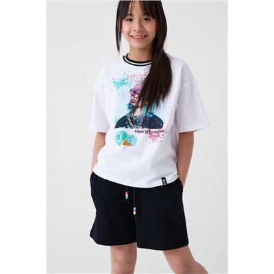 Шорты трикотажные для девочек, 2 шт в комплекте PLAYTODAY, 1240343