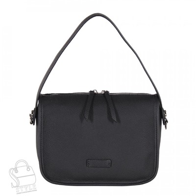 Сумка женская кожаная 8727VG black Vitelli Grassi