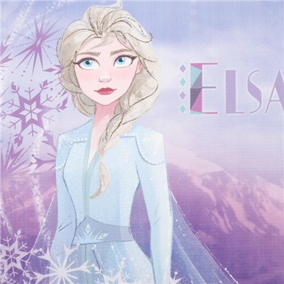 Полотенце «Холодное сердце» 70×146±2 см, 100% хлопок 160 г/м²