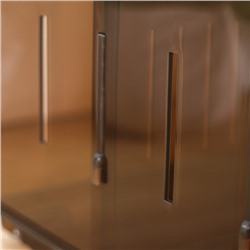 Контейнер для хранения без крышки OPTIMA, 10.6 л, 16.8×30.5×24.2 см, коричневый