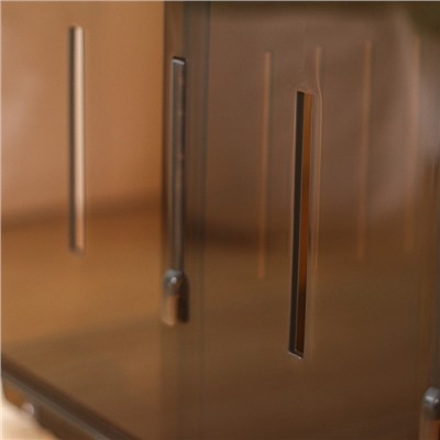Контейнер для хранения без крышки OPTIMA, 10.6 л, 16.8×30.5×24.2 см, коричневый