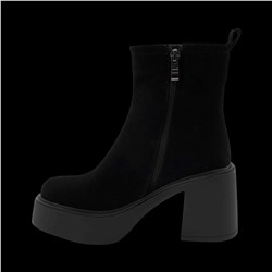 Ботинки из натуральной кожи Р-121-3 черные