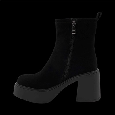 Ботинки из натуральной кожи Р-121-3 черные