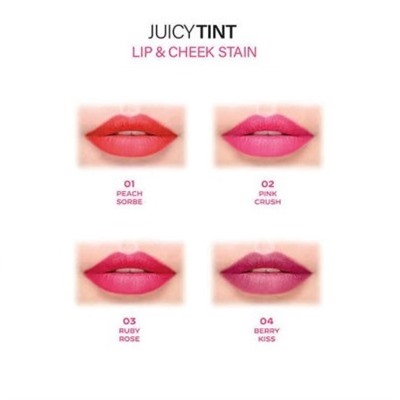 Масло-тинт для губ GR Juicy Tint Lip &amp; Cheek Stain