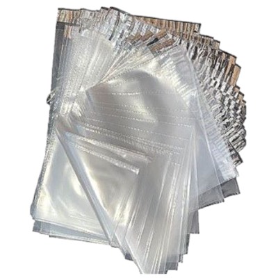 Пакет курьерский 100*150+40, 50 мкм, прозрачный