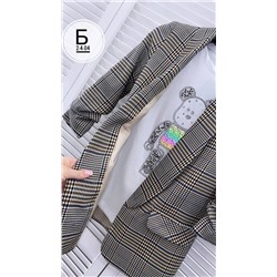 Пиджак в клетку