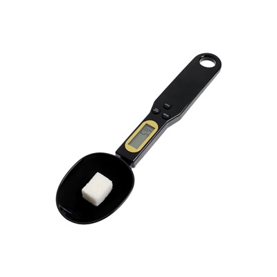 Мерная ложка LV-507, электронная, до 0.5 кг, чёрная