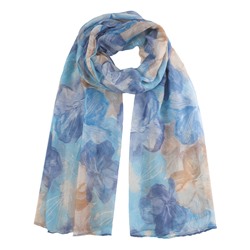 Палантин Т4-65 цветы