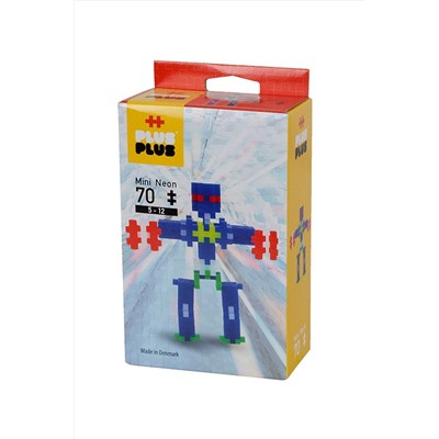 Игрушка Plus Plus Разноцветный конструктор для создания 3D моделей, робот кор. Игрушки разных брендов, 267868