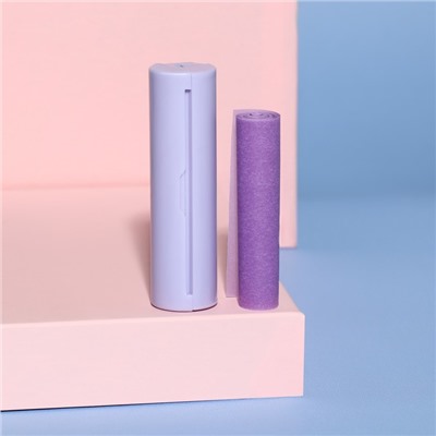 Мыло листовое, в рулоне, d=2.3×9 см, 120 см, фиолетовое