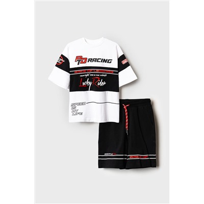 Комплект трикотажный для мальчиков: фуфайка (футболка), шорты PLAYTODAY, 1239866