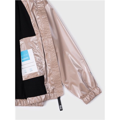 Куртка текстильная с полиуретановым покрытием для девочек (ветровка)